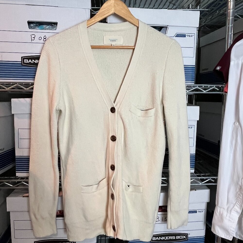 Woments Birds of Paradis Trovata Ivory Cardigan Size S